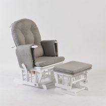 Πολυθρόνα Θηλασμού με Ρυθμιζόμενη Πλάτη Sofia White Neonato W-TF05T